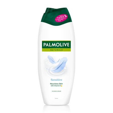 Palmolive Naturals Sensitive Skin Milk Proteins, kremowy żel pod prysznic dla skóry wrażliwej 500ml (1)