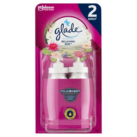 Glade Sense & Spray Relaxing Zen Zapas do automatycznego odświeżacza powietrza 36 ml (2 x 18 ml) (1)