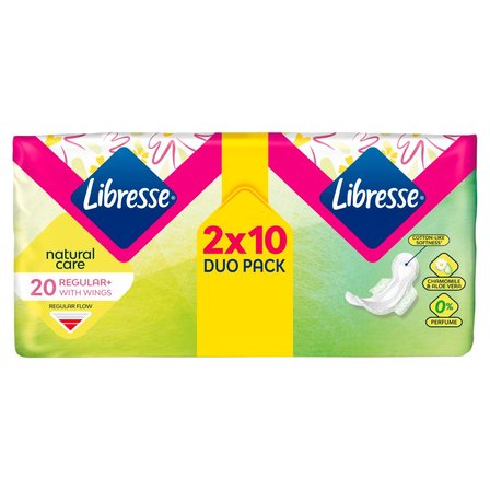 Libresse Natural Ultra Normal Clip Podpaski 20 sztuk (1)