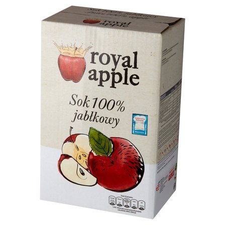 Royal apple Sok 100 % jabłkowy 3 l (2)