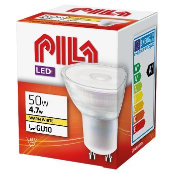 Pila Żarówka LED 4.7 W (50 W) GU10 ciepła barwa (1)