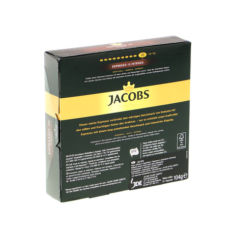 Jacobs Espresso Intenso Kawa mielona w kapsułkach 104 g (20 sztuk) (7)
