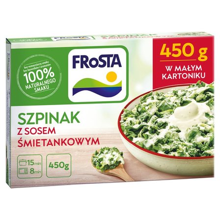 FRoSTA Szpinak z sosem śmietankowymi 450 g (1)