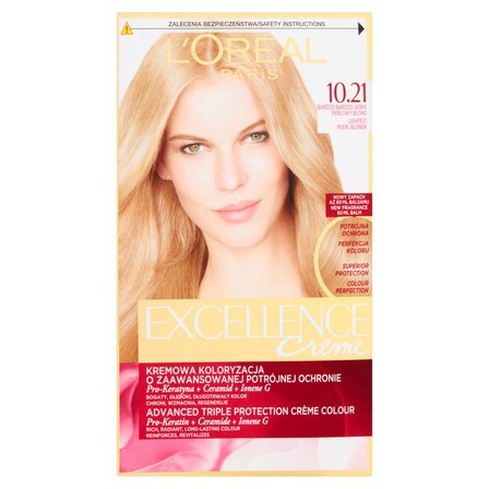 L'Oreal Paris Excellence Creme Farba do włosów 10.21 bardzo bardzo jasny perłowy blond (1)