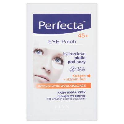 Perfecta Eye Patch 45+ Hydrożelowe płatki pod oczy intensywnie wygładzające 2 sztuki (1)