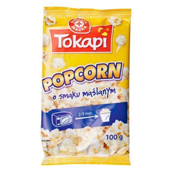 Wiodąca marka popcorn o smaku maślanym 100g (1)