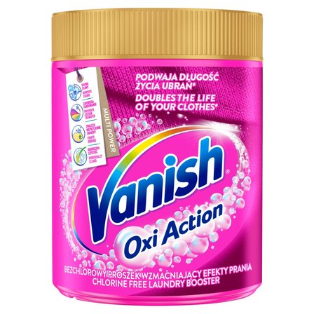 Vanish Oxi Action Odplamiacz do tkanin w proszku 470 g (1)