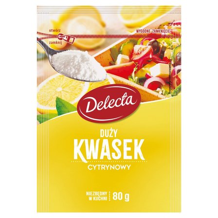 Delecta Kwasek cytrynowy 80 g (1)