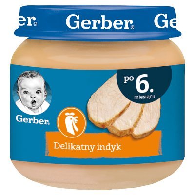 Gerber Delikatny indyk dla niemowląt po 6. miesiącu 80 g (1)