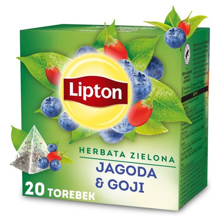 Lipton Herbata zielona jagoda & goji 28 g (20 torebek) (4)