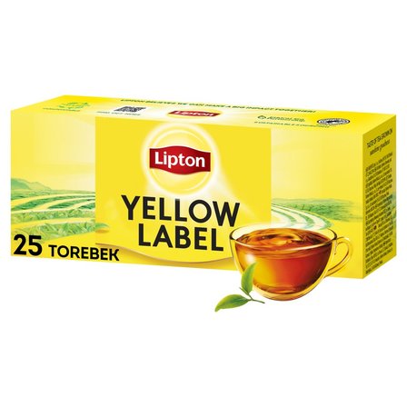 Lipton Yellow Label Herbata czarna 50 g (25 torebek) (3)