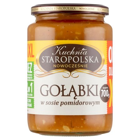 Kuchnia Staropolska Gołąbki w sosie pomidorowym 700 g (1)