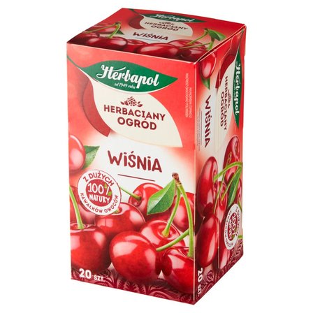 Herbapol Herbaciany Ogród Herbatka owocowo-ziołowa wiśnia 54 g (20 x 2,7 g) (2)