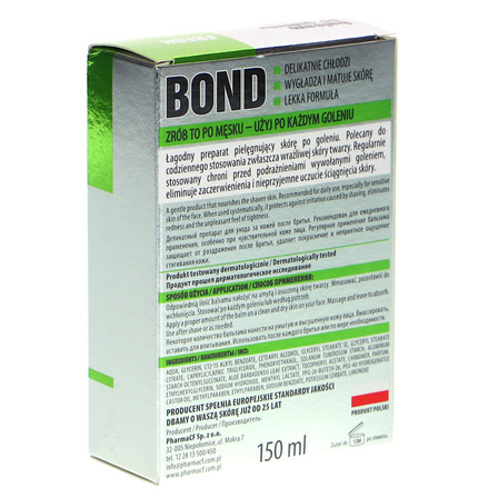 BOND FRESH BALSAM PO GOLENIU 150ML (5)