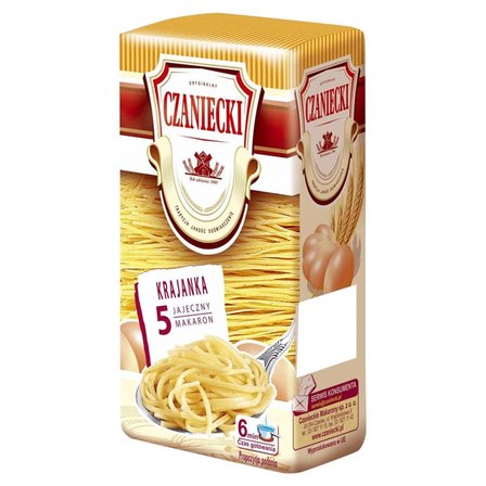 Czaniecki Makaron 5 jajeczny krajanka 250 g (2)