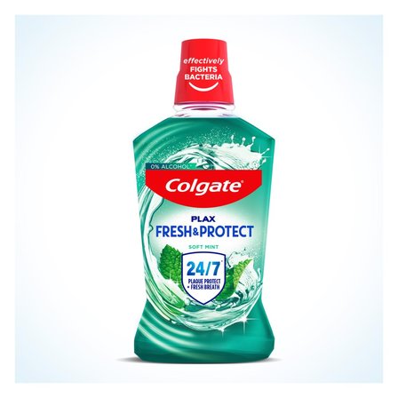 Płyn do płukania jamy ustnej Colgate Plax Soft Mint (2)