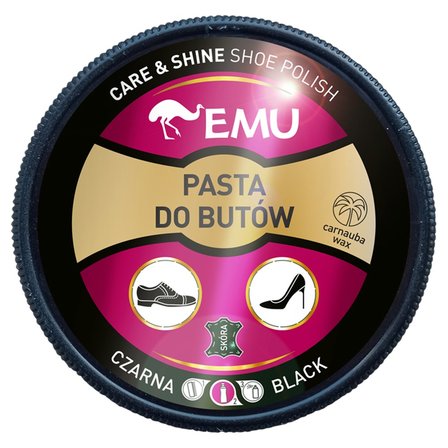 Emu Pasta do butów czarna 50 ml (1)