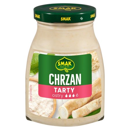 Smak Chrzan tarty ostry 175 g (1)