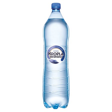 Kropla Beskidu Naturalna woda mineralna gazowana 1,5 l (1)