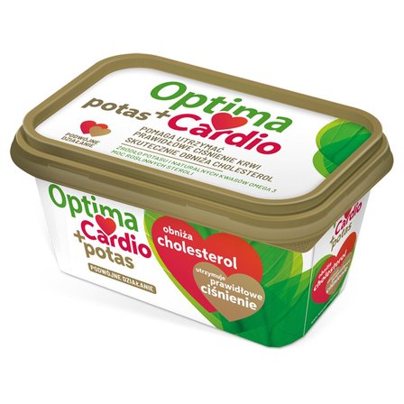 Optima Cardio potas+ Margaryna z dodatkiem steroli roślinnych 400 g (2)
