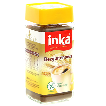 Inka Bezglutenowa Rozpuszczalna kawa zbożowa 100 g (6)