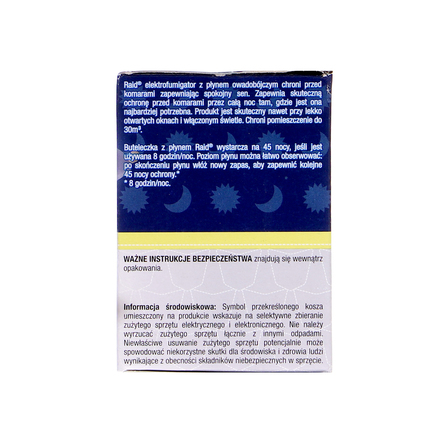 Raid Family Elektrofumigator z płynem owadobójczym bezzapachowy 27 ml (2)