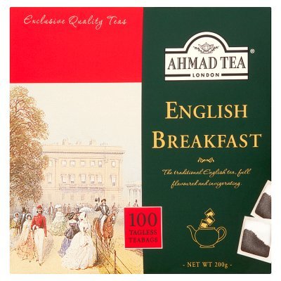 Ahmad Tea English Breakfast Herbata czarna 200 g (100 torebek) (1)