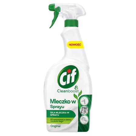 Cif Cleanboost Original Mleczko w sprayu 750 ml (1)