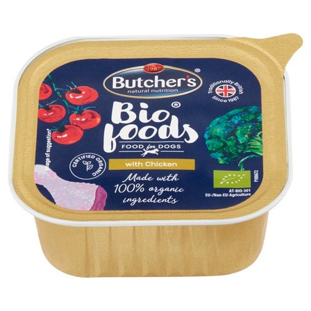 Butcher's Bio Foods Karma dla dorosłych psów pasztet z kurczakiem 150 g (2)