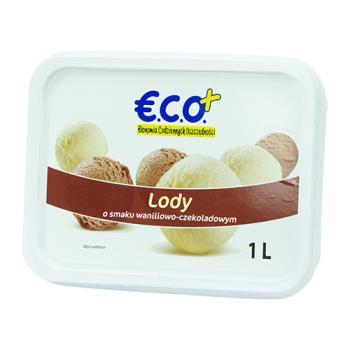 €.C.O.+ lody o smaku waniliowo-czekoladowym 1l (1)