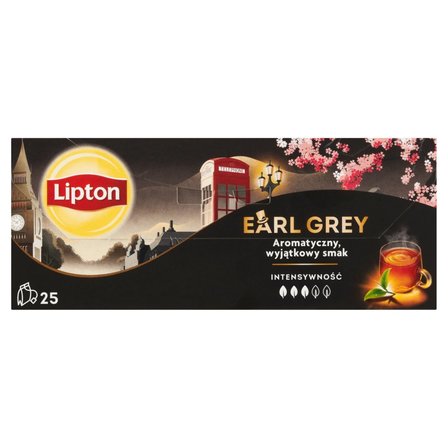 Lipton Earl Grey Herbata czarna 37,5 g (25 torebek) (1)