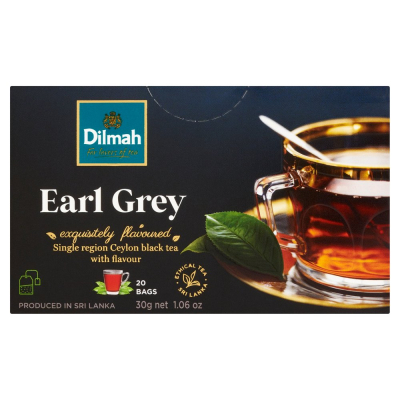 Dilmah Earl Grey Cejlońska czarna herbata 30 g (20 x 1,5 g) (1)