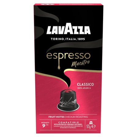 Lavazza Espresso Maestro Classico Kawa palona mielona w kapsułkach 57 g (10 sztuk) (1)