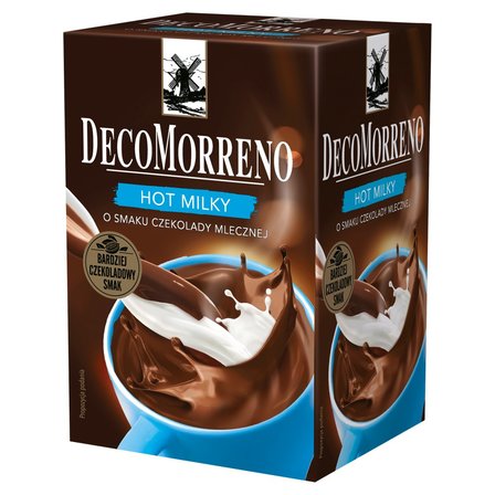 DecoMorreno Hot Milky Napój instant o smaku czekolady mlecznej 250 g (10 x 25 g) (2)