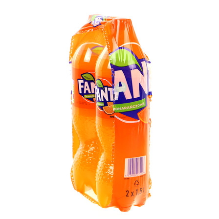 Fanta Pomarańczowa Napój gazowany 2 x 1,5 l (6)