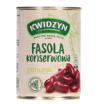 Kwidzyn Fasola czerwona 400 g (6)