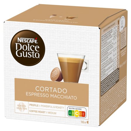 Nescafé Dolce Gusto Cortado Espresso Macchiato Pełne mleko w proszku z kawą 100,8 g (16 x 6,3 g) (3)