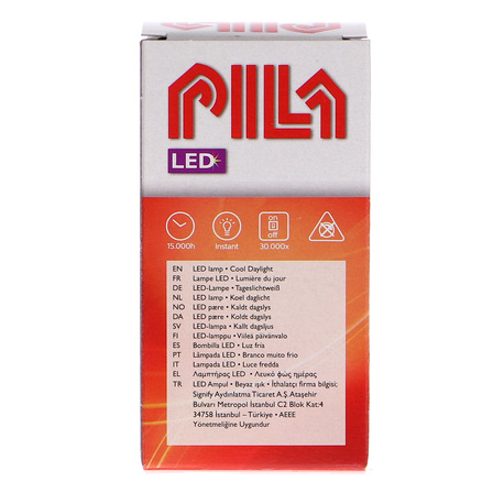 PILA LED 40W E14 dioda LED zimnobiała (4)