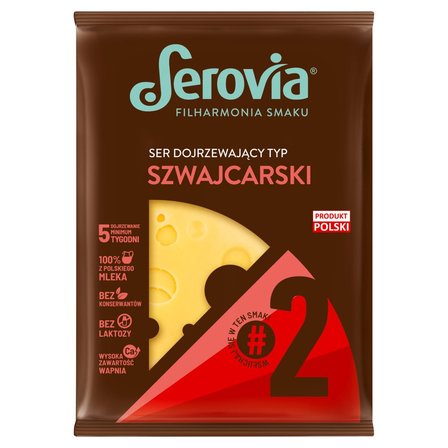 Serovia Ser dojrzewający typ szwajcarski 135 g (1)