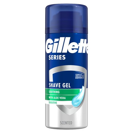 Gillette Series Kojący żel do golenia z aloesem, 75 ml (1)