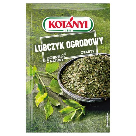 Kotányi Lubczyk ogrodowy otarty 10 g (1)