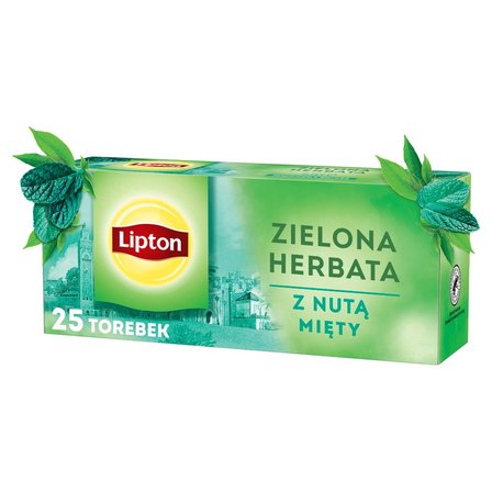 Lipton Zielona herbata z nutą mięty 32,5 g (25 torebek) (3)