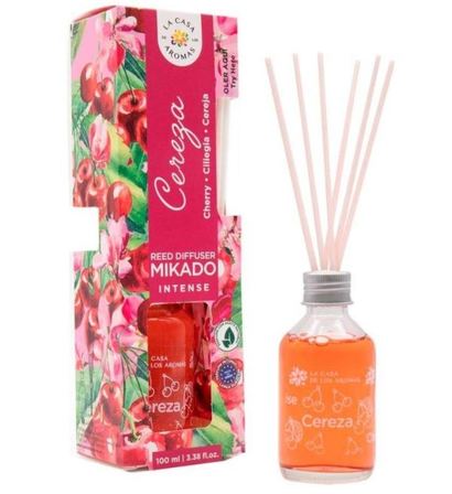 La Casa De Los Aromas Mikado Intense patyczki zapachowe Wiśnia 100ml (1)