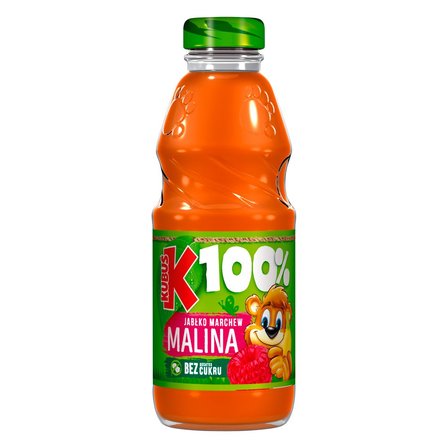 Kubuś 100% Sok jabłko marchew malina 300 ml (1)