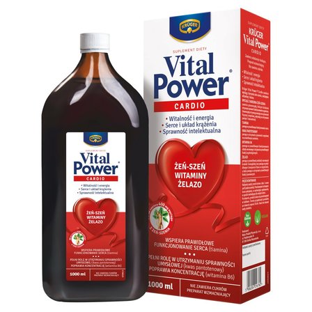Krüger Vital Power Cardio Suplement diety 1000 ml (2)