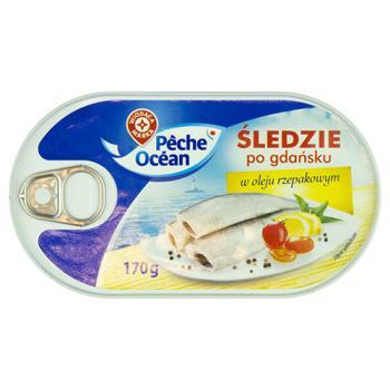 WM Śledzie po gdańsku w oleju rzepakowym 170g (1)