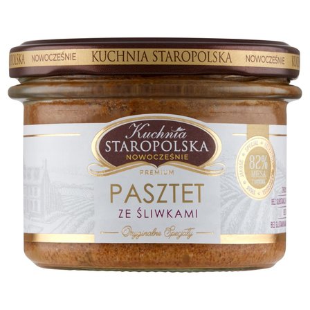 Kuchnia STAROPOLSKA Premium Pasztet ze śliwkami 160 g (1)