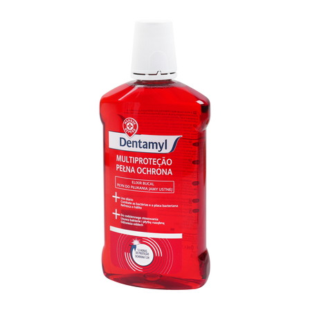 Wiodąca marka płyn do płukania jamy ustnej multi protect 500ml (1)