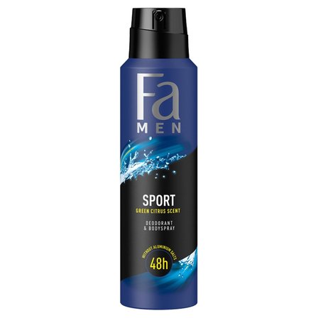 Fa Men Sport 48 h Dezodorant w sprayu o zapachu zielonych cytrusów 150 ml (1)