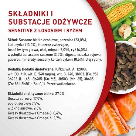 PURINA ONE Mini/Small Sensitive Karma dla psów z łososiem i ryżem 800 g (5)